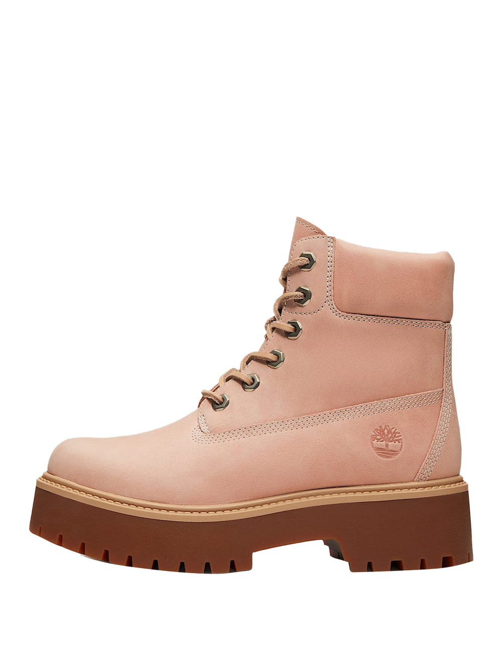 TIMBERLAND Stivaletto Timberland Plateau 6-Inch Stone Street Rosa