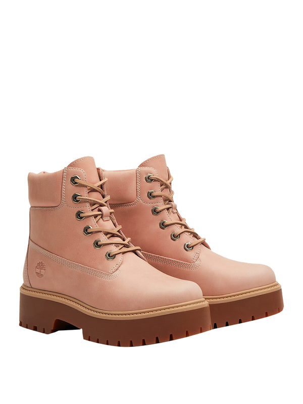 TIMBERLAND Stivaletto Timberland Plateau 6-Inch Stone Street Rosa