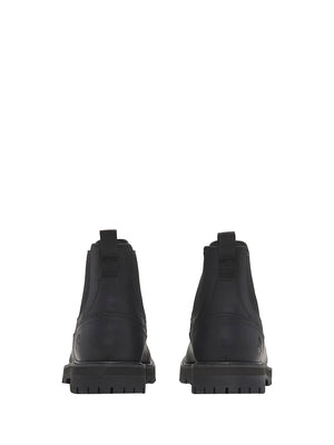 TIMBERLAND Biker Brrd Mid Chelsea Boot Uomo - Nero