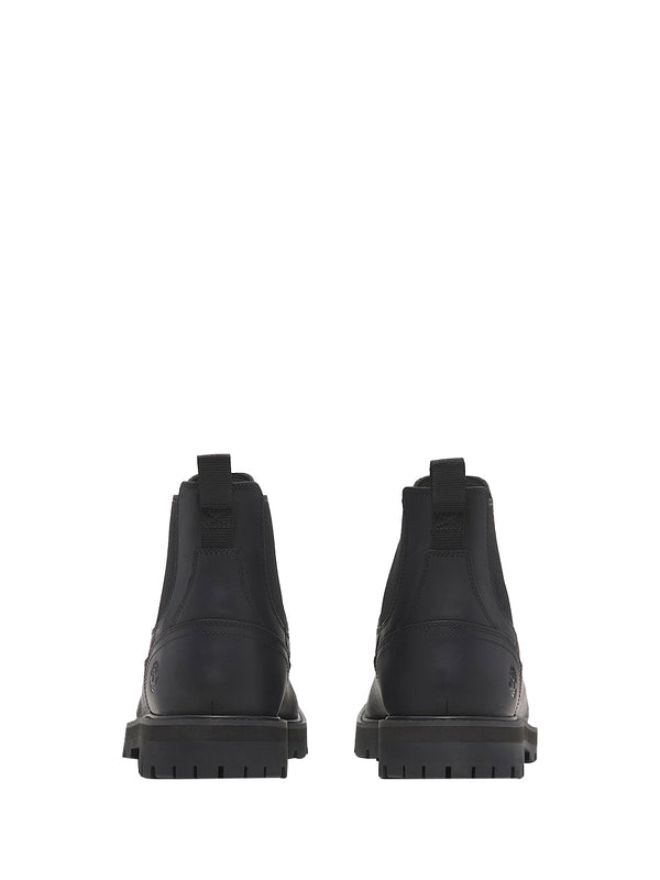 TIMBERLAND Biker Brrd Mid Chelsea Boot Uomo - Nero