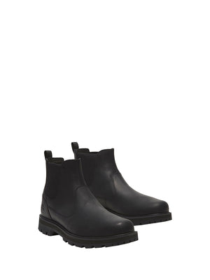 TIMBERLAND Biker Brrd Mid Chelsea Boot Uomo - Nero