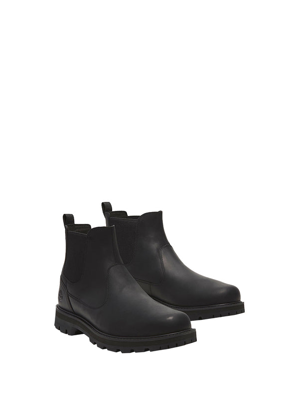 TIMBERLAND Biker Brrd Mid Chelsea Boot Uomo - Nero