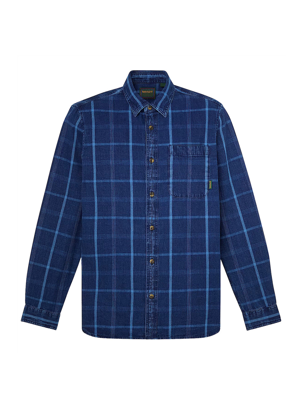 TIMBERLAND Camicia Casual Timberland Indigo Check - Blu