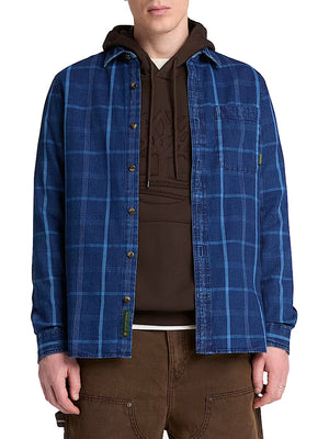 TIMBERLAND Camicia Casual Timberland Indigo Check - Blu