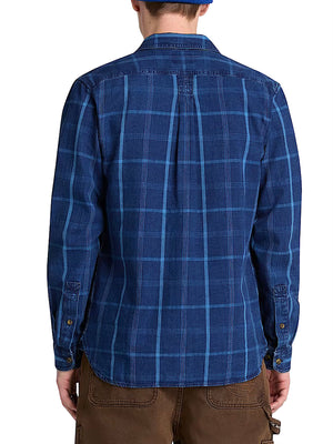 TIMBERLAND Camicia Casual Timberland Indigo Check - Blu