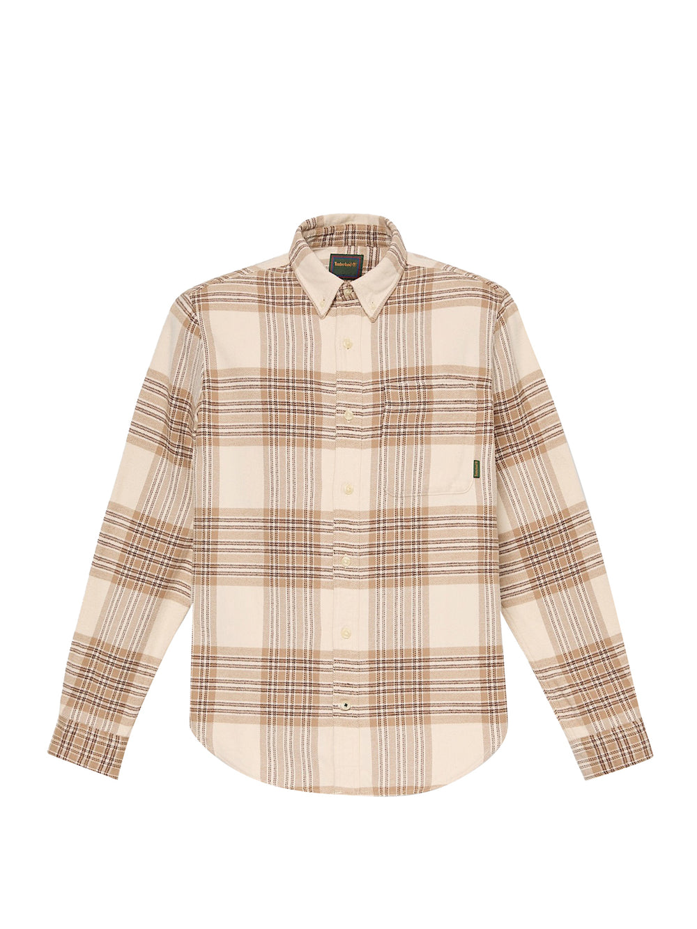 Timberland Camicia Casual Timberland A Quadri Indigo Beige