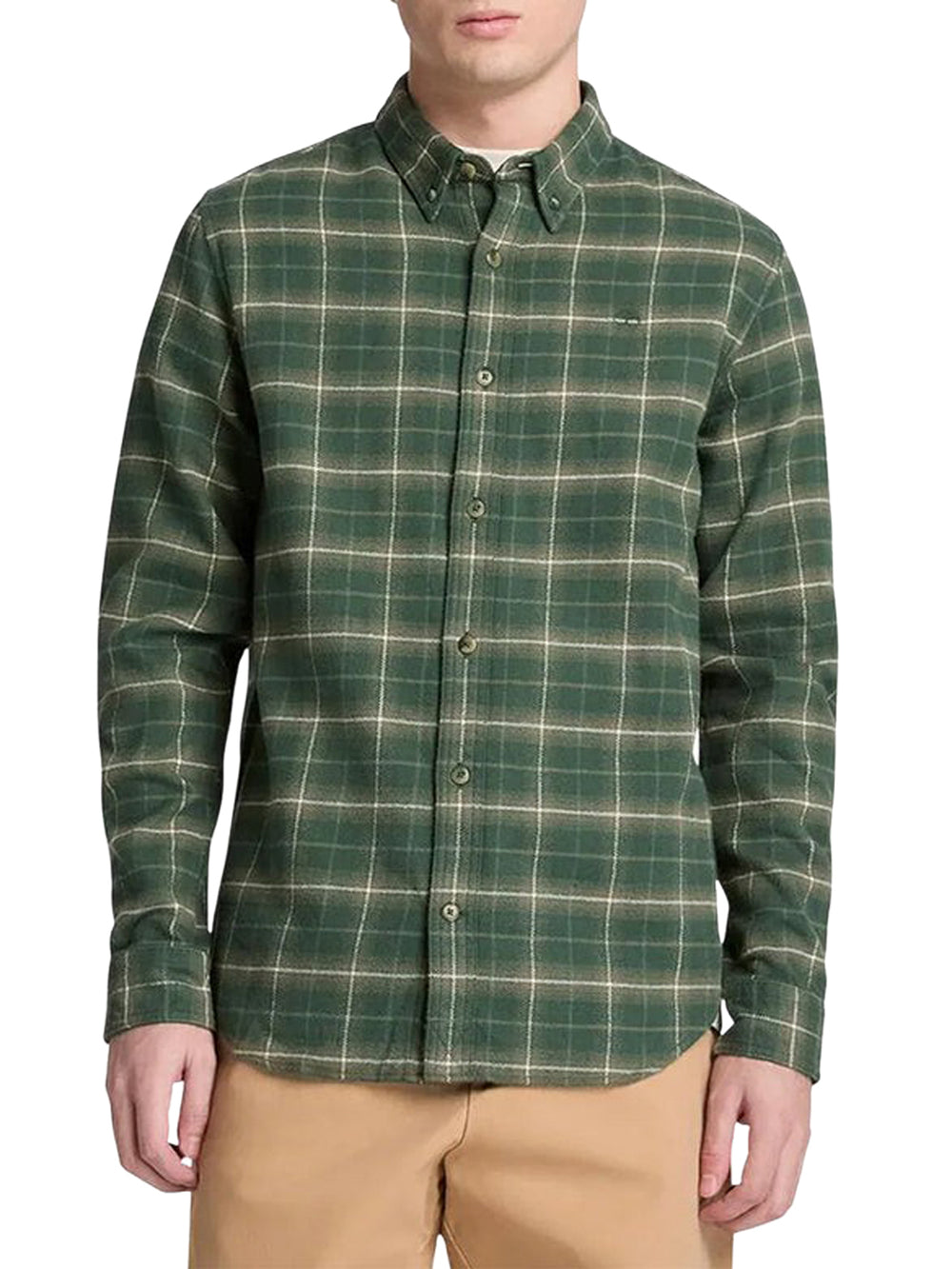 TIMBERLAND Camica Timberland Flannel Check Verde
