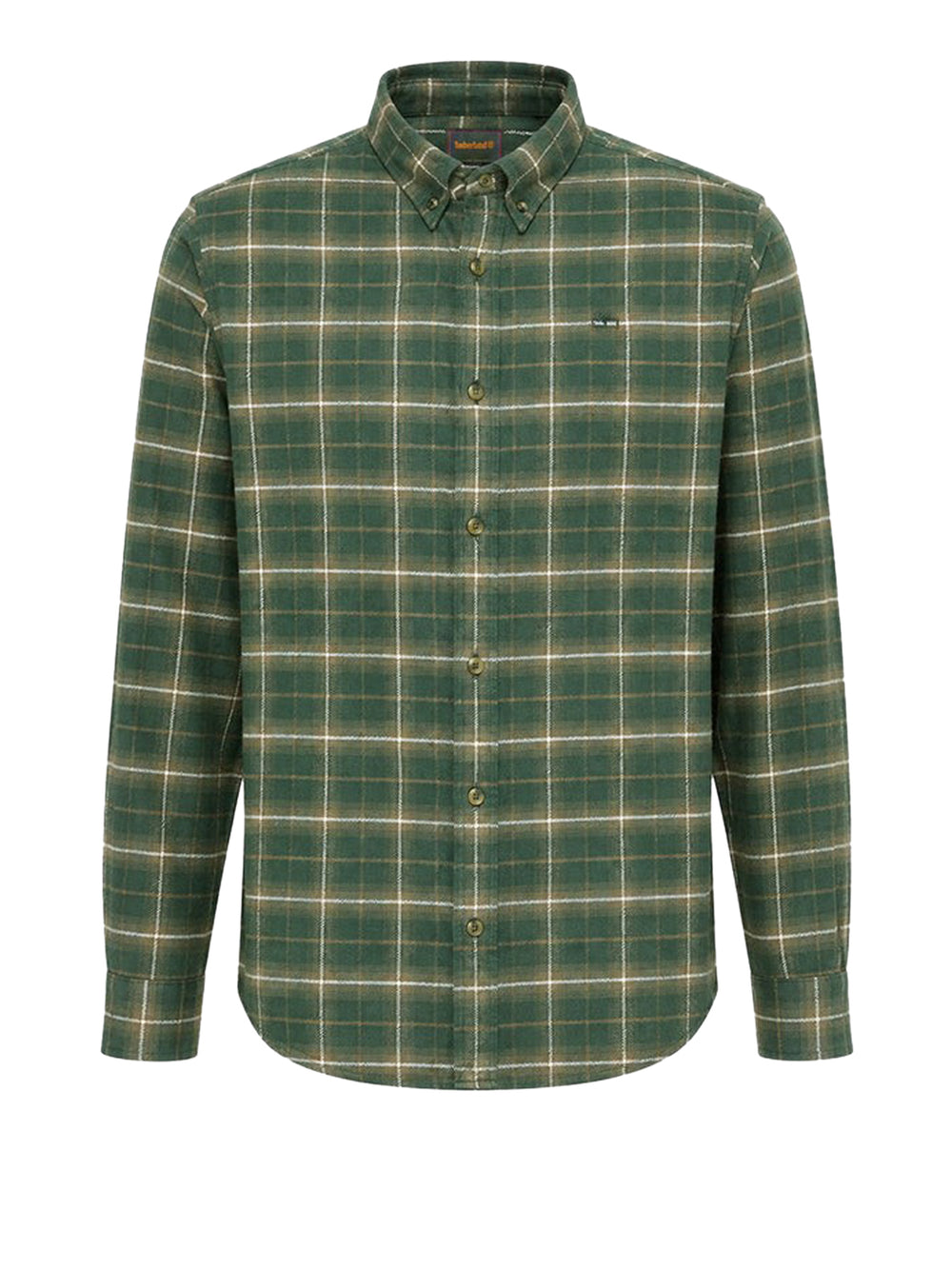 Timberland Camica Timberland Flannel Check Verde