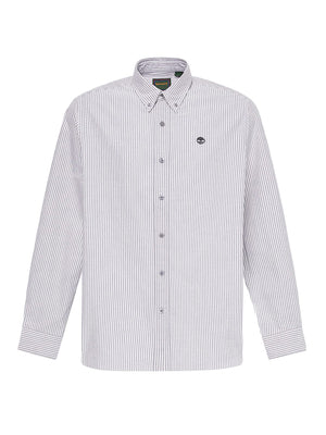 TIMBERLAND Camicia Casual Striped Oxford Timberland - Nero
