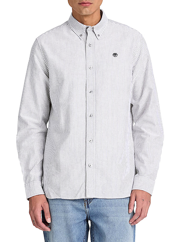 TIMBERLAND Camicia Casual Striped Oxford Timberland - Nero