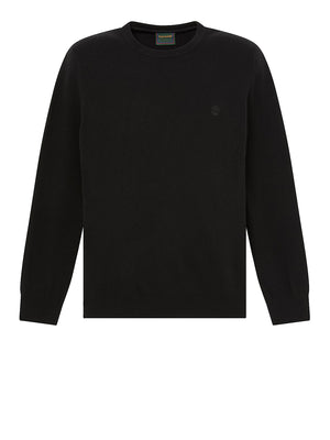 TIMBERLAND Timberland Maglione Girocollo in Lana Merino Cohas Brook Nero