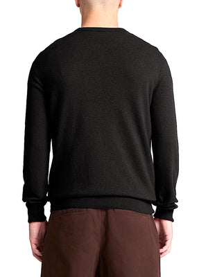 TIMBERLAND Timberland Maglione Girocollo in Lana Merino Cohas Brook Nero
