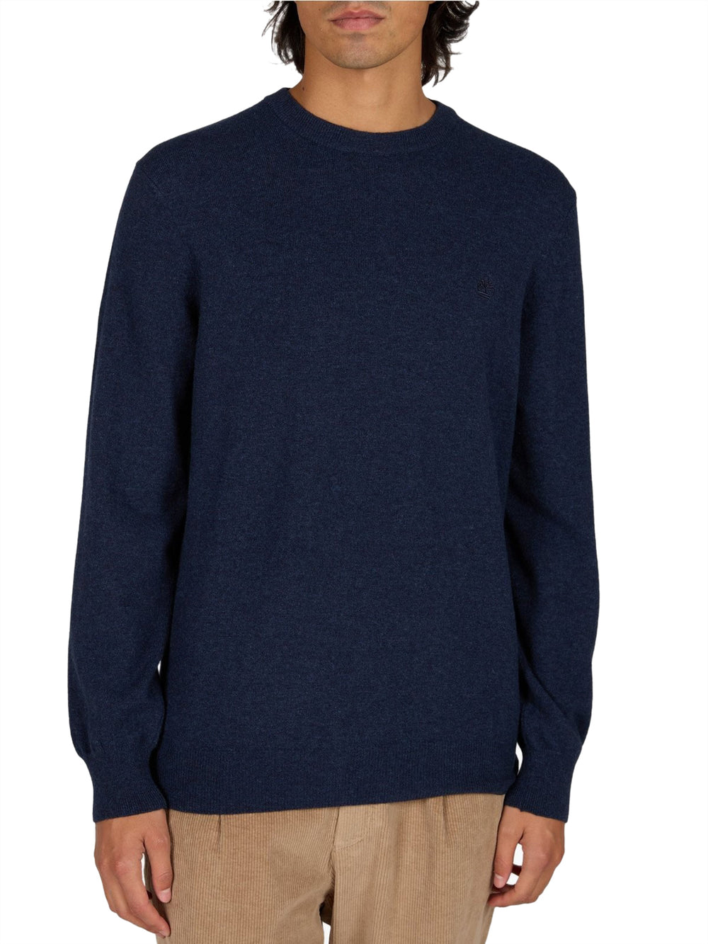 Timberland Timberland Maglione Girocollo in Lana Merino Cohas Brook Navy