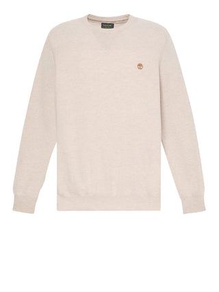 TIMBERLAND Timberland Maglione Girocollo in Lana Merino Cohas Brook Beige