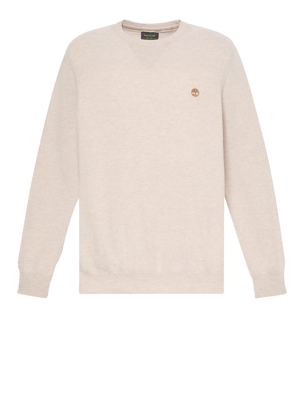 Timberland Timberland Maglione Girocollo in Lana Merino Cohas Brook Beige