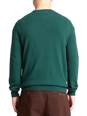 TIMBERLAND Timberland Maglione Girocollo in Lana Merino Cohas Brook Verde Scuro