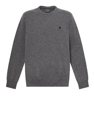 TIMBERLAND Timberland Maglione Girocollo in Lana Merino Cohas Brook Grigio