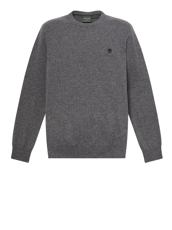 TIMBERLAND Timberland Maglione Girocollo in Lana Merino Cohas Brook Grigio