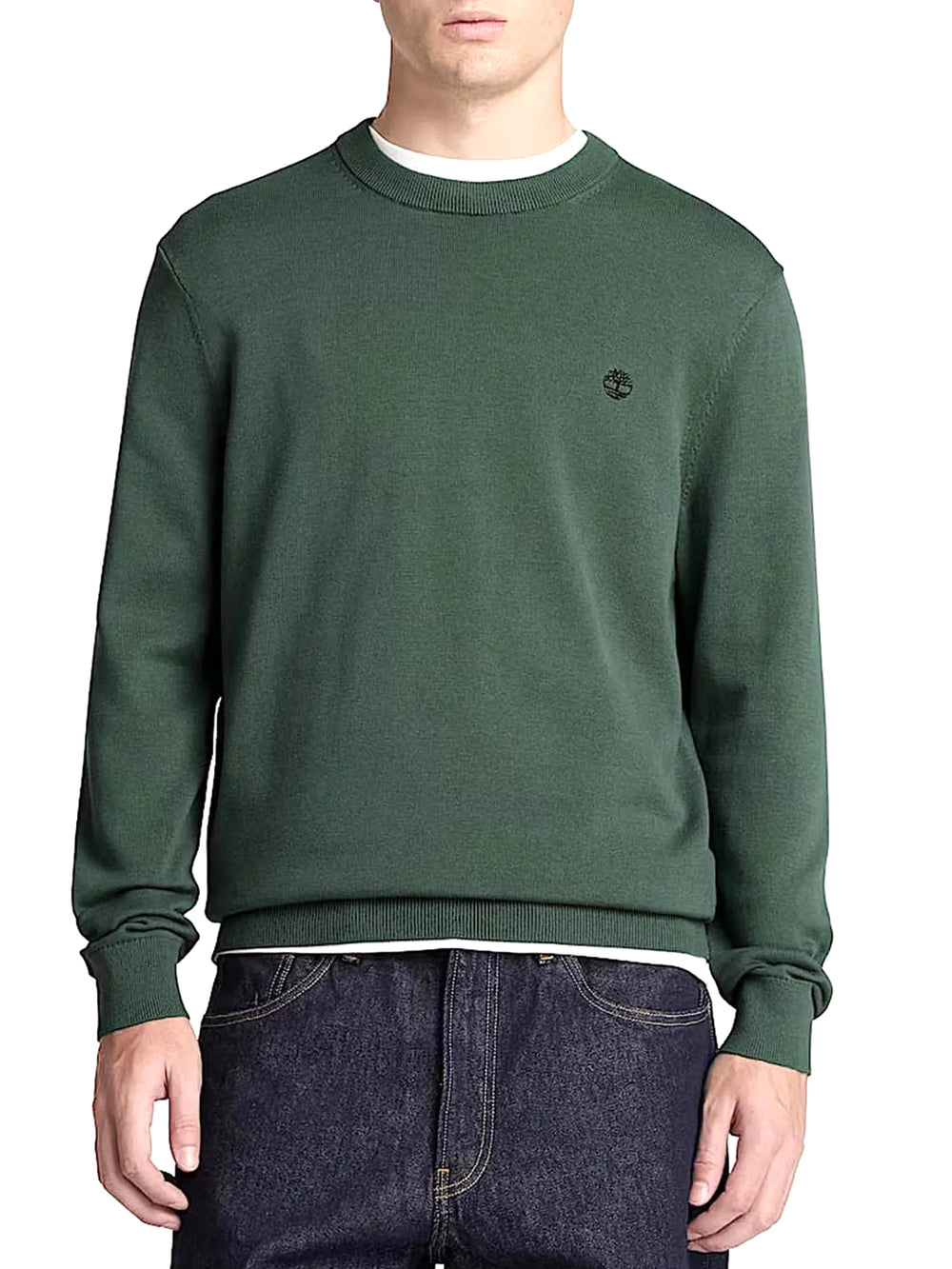 TIMBERLAND Maglione Girocollo Williams River Timberland - Verde Scuro