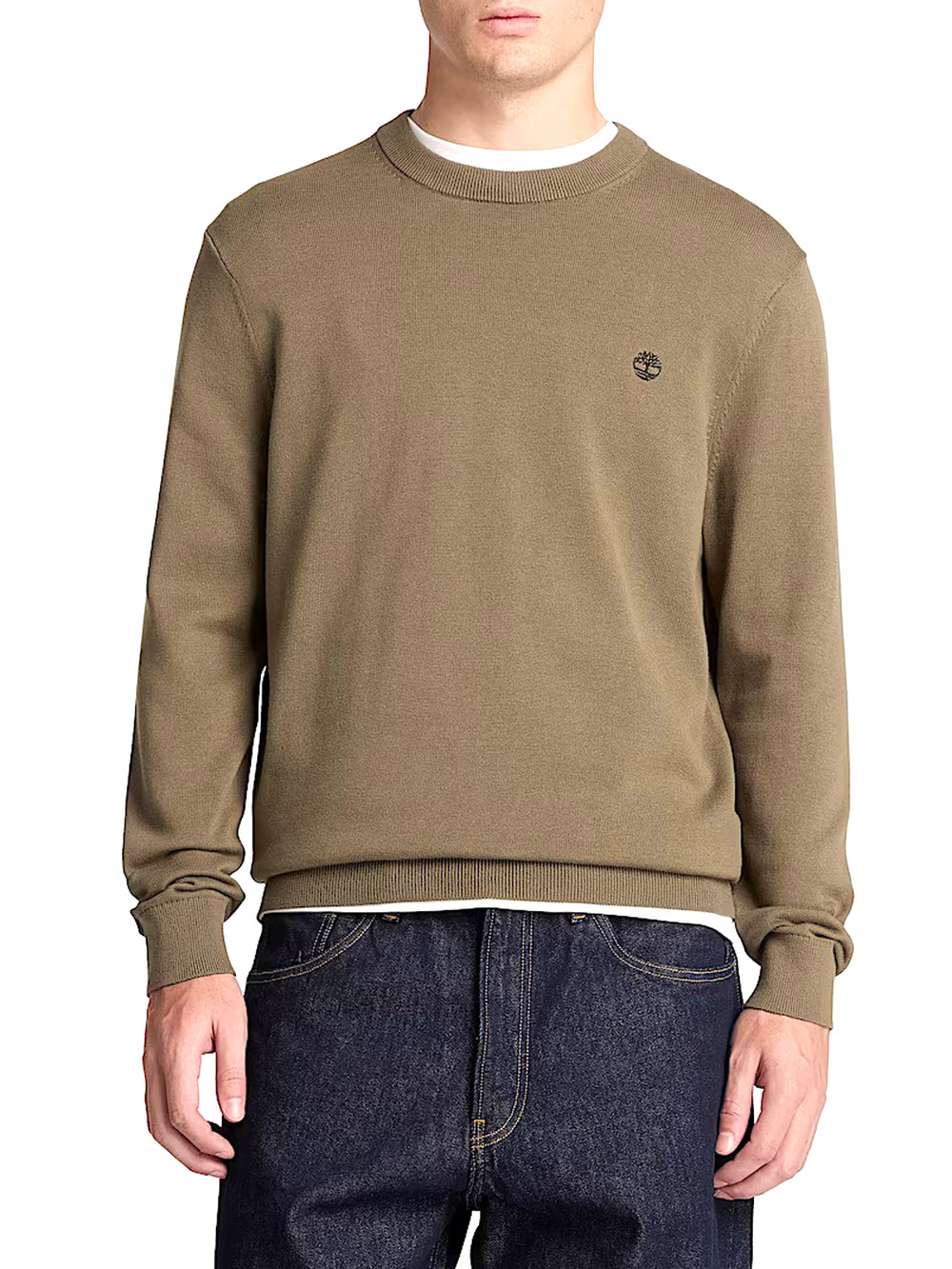 TIMBERLAND Maglione Girocollo Williams River Timberland - Verde Oliva