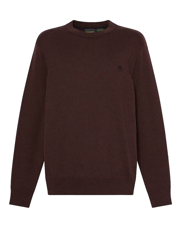 TIMBERLAND Maglione Girocollo Williams River Timberland - Marrone Scuro