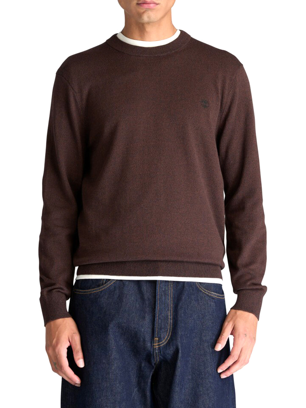 TIMBERLAND Maglione Girocollo Williams River Timberland - Marrone Scuro