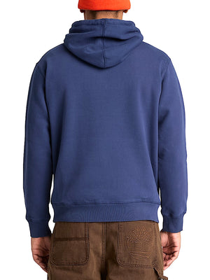 TIMBERLAND Felpa Timberland con Logo Established 1973 Ricamato Navy