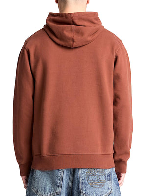 TIMBERLAND Felpa Timberland con Logo Established 1973 Ricamato Brown