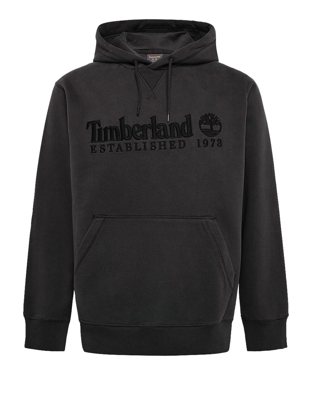 Timberland Felpa Timberland con Logo Established 1973 Ricamato Nero