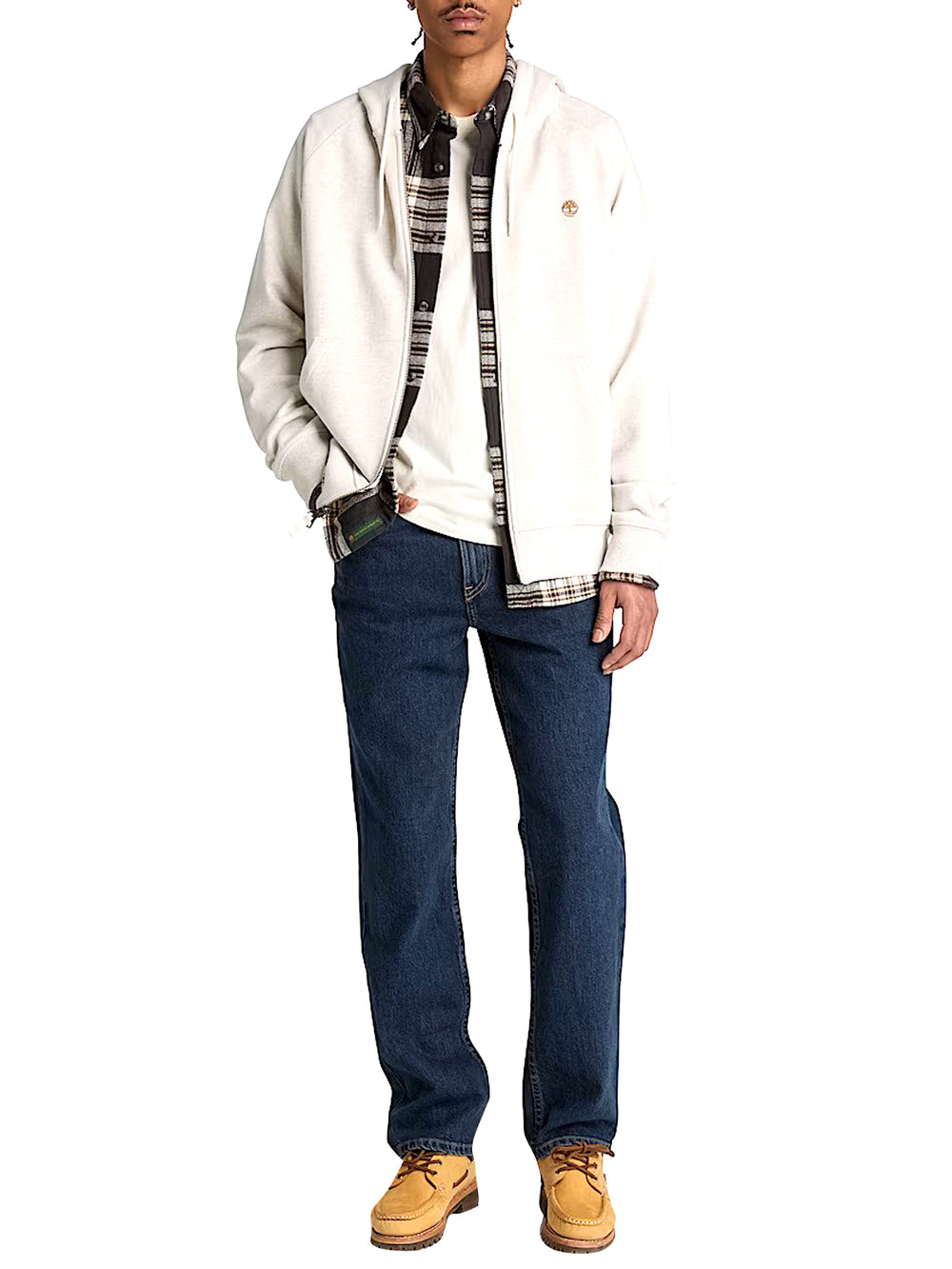 TIMBERLAND Felpa Lb Full Zip Timberland - Beige