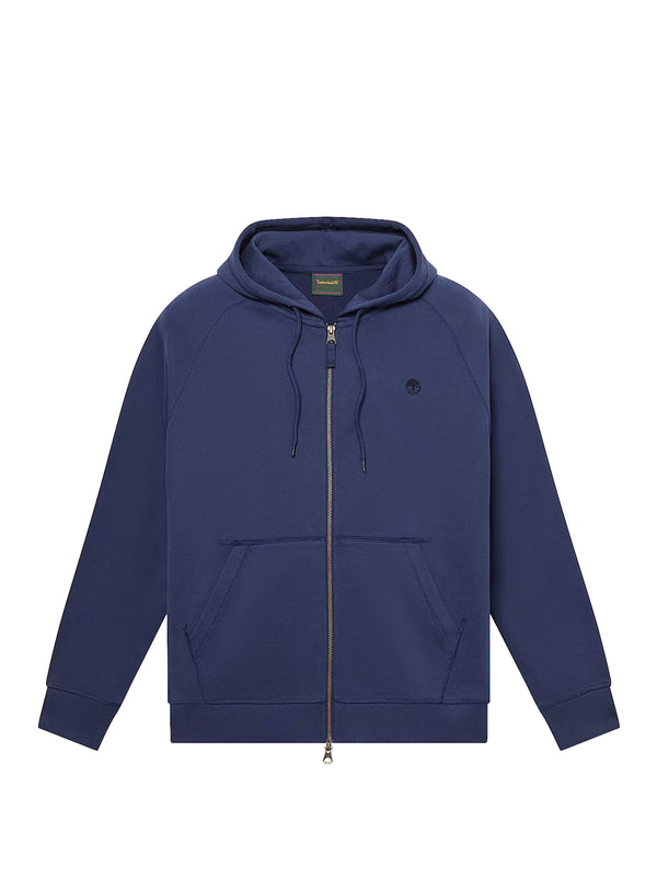 TIMBERLAND Felpa Lb Full Zip Timberland - Blu Scuro