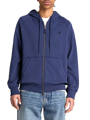 TIMBERLAND Felpa Lb Full Zip Timberland - Blu Scuro
