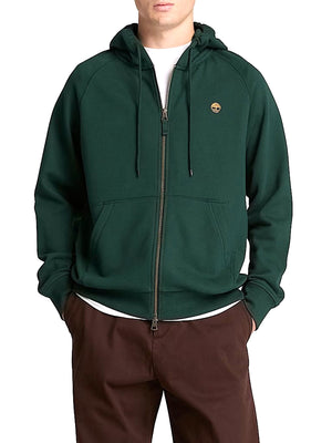 TIMBERLAND Felpa Lb Full Zip Timberland - Verde Scuro