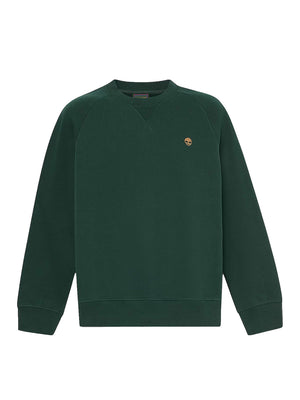 TIMBERLAND Felpa Lb Crew Timberland - Verde Scuro