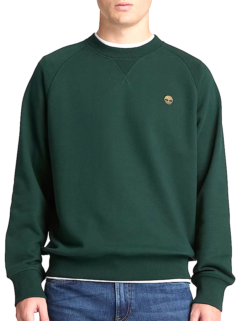 Timberland Felpa Lb Crew Timberland - Verde Scuro