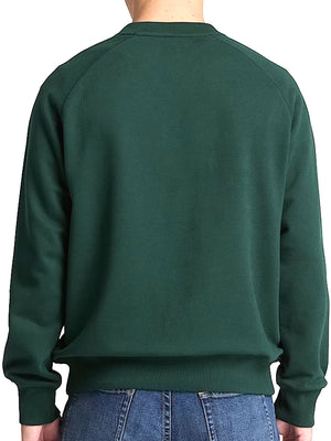 TIMBERLAND Felpa Lb Crew Timberland - Verde Scuro
