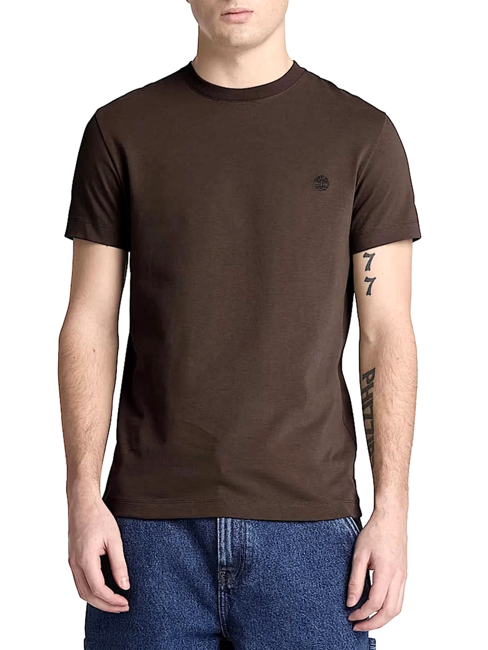 TIMBERLAND T-Shirt Dunstan River Timberland - Marrone Scuro