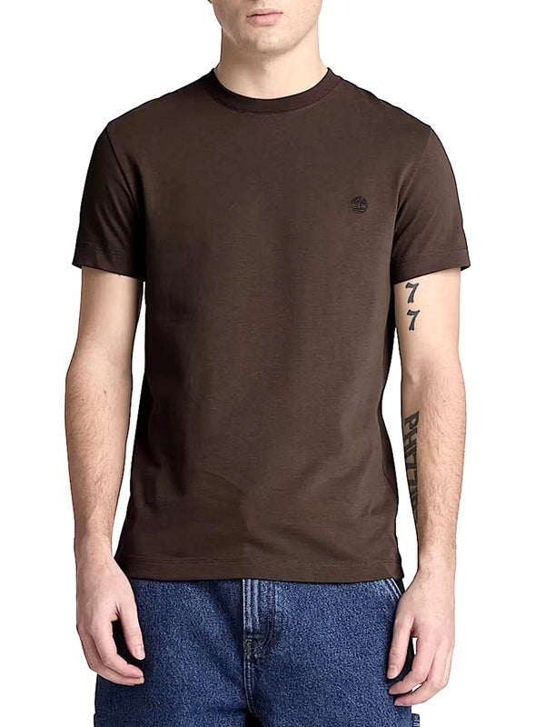 TIMBERLAND T-Shirt Dunstan River Timberland - Marrone Scuro