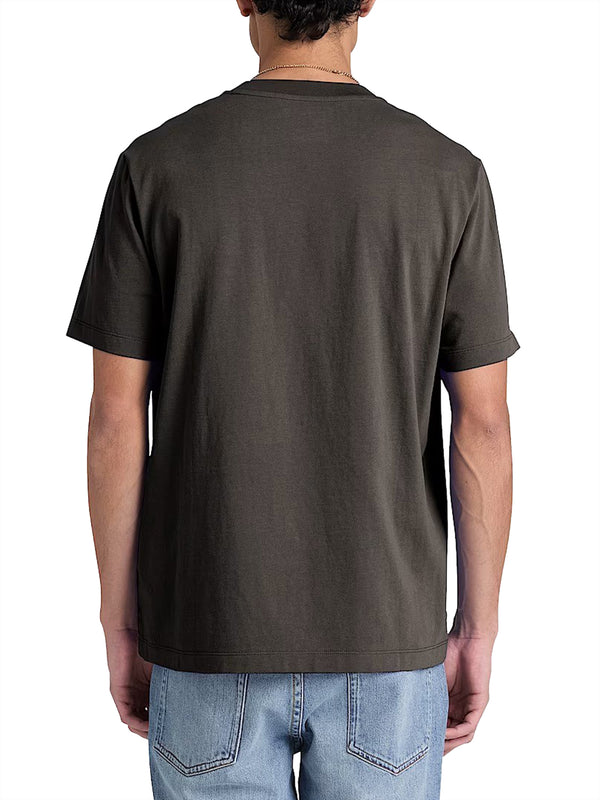 TIMBERLAND T-Shirt Silicon Badge Ss Timberland - Nero
