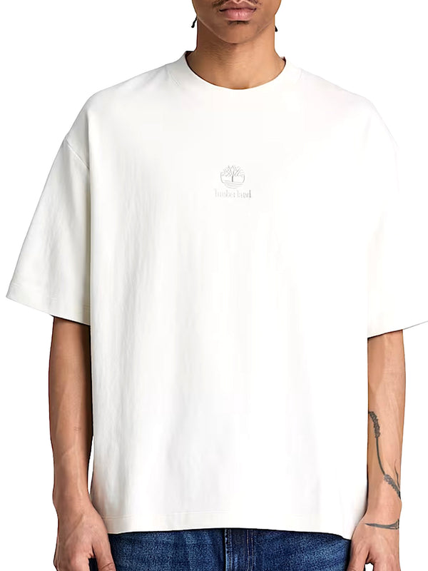 TIMBERLAND T-Shirt Heavyweight Ss Timberland - Bianco