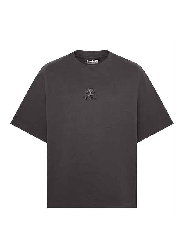 TIMBERLAND T-Shirt Heavyweight Ss Timberland - Nero