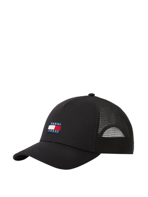 TOMMY HILFIGER 1USCITA Cappello Tommy Hilfiger Heritage Trucker - Nero
