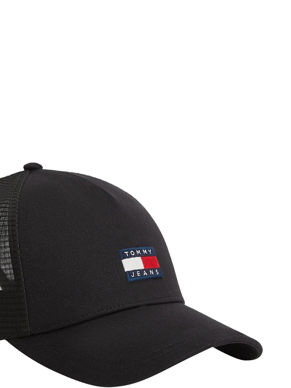TOMMY HILFIGER 1USCITA Cappello Tommy Hilfiger Heritage Trucker - Nero