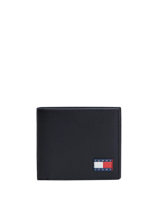 TOMMY HILFIGER 1USCITA Portafoglio Tommy Hilfiger Heritage Con Pelle - Nero