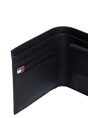 TOMMY HILFIGER 1USCITA Portafoglio Tommy Hilfiger Heritage Con Pelle - Nero