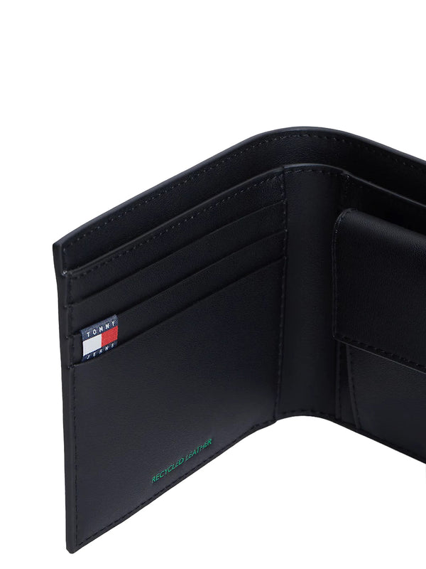 TOMMY HILFIGER 1USCITA Portafoglio Tommy Hilfiger Heritage Con Pelle - Nero