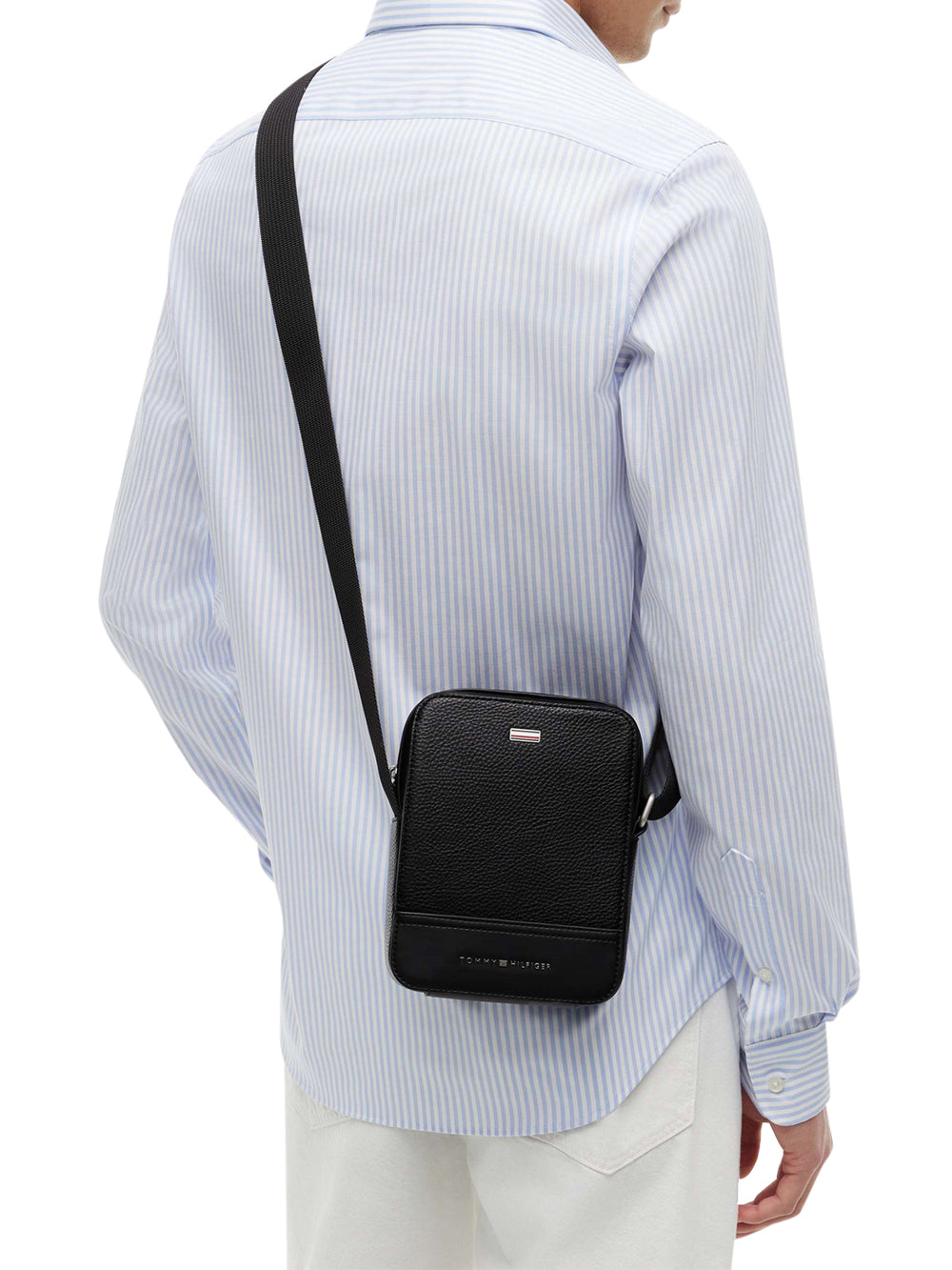 TOMMY HILFIGER 1USCITA Borsa A Tracolla Tommy Hilfiger Th Central Mini Reporter - Nero