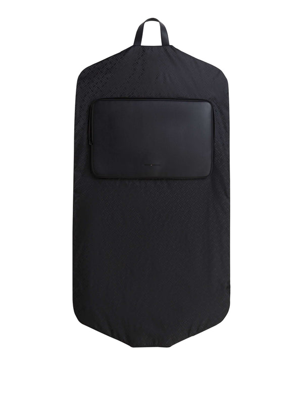 TOMMY HILFIGER 1USCITA Custodia Th Nylon Jacquard Suit Carrier - Nero
