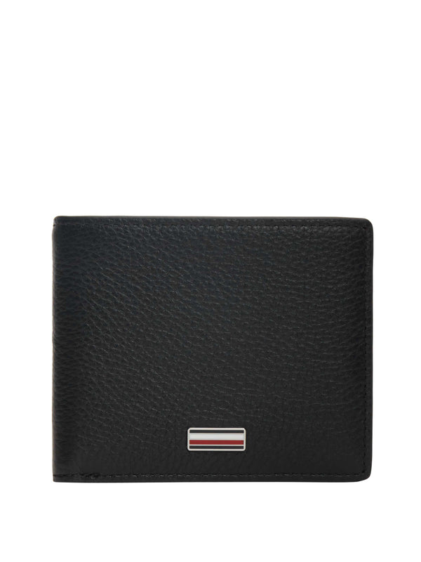TOMMY HILFIGER 1USCITA Portafoglio Tommy Hilfiger Th Central Mini Cc - Nero