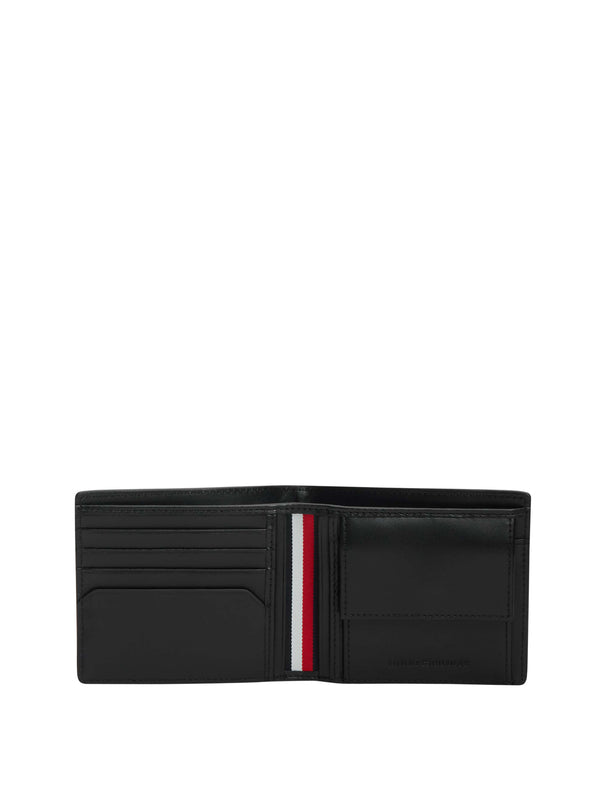 TOMMY HILFIGER 1USCITA Portafoglio Tommy Hilfiger Th Central Cc And Coin - Nero